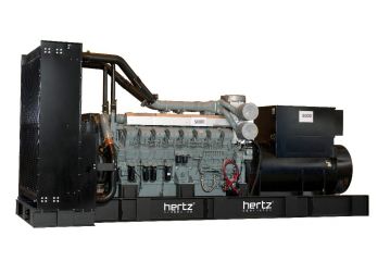 Дизельный генератор Hertz HG 1650 PC в контейнере с АВР