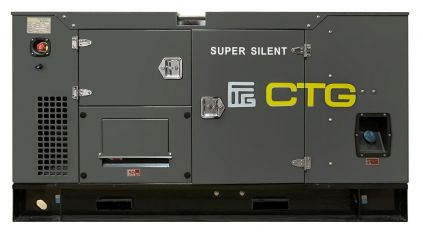 Дизельный генератор CTG 165YU в кожухе с АВР