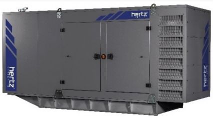 Дизельный генератор Hertz HG 584 DL в кожухе