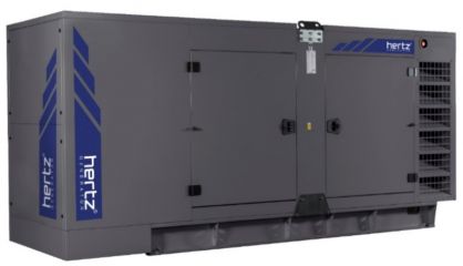 Дизельный генератор Hertz HG 350 BC в кожухе