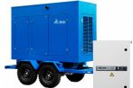 ТСС ЭД-50-Т400-2РПМ7 в погодозащитном кожухе на прицепе с АВР